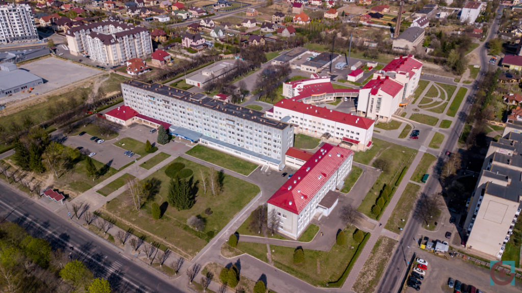 Волинське обласне територіальне медичне об'єднання захисту материнства і дитинства аерозйомка