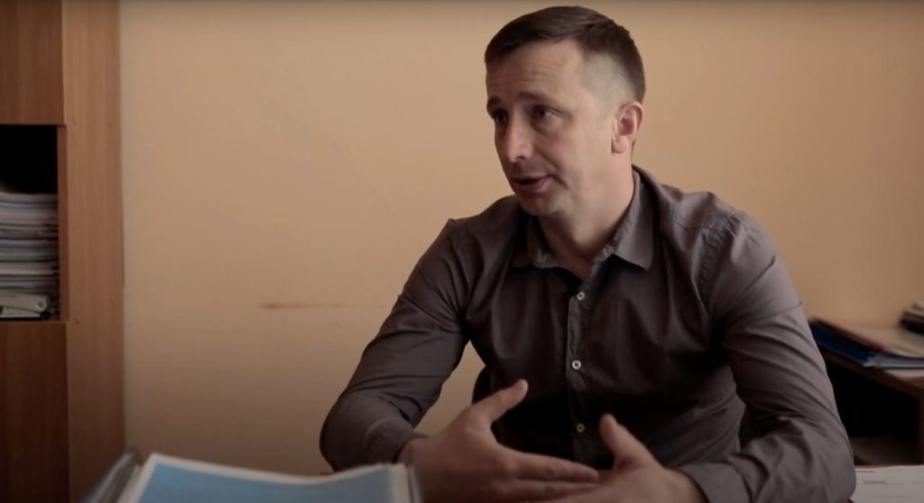 Завідувач Сектору Держводагентства у Волинській області Андрій Мельничук.