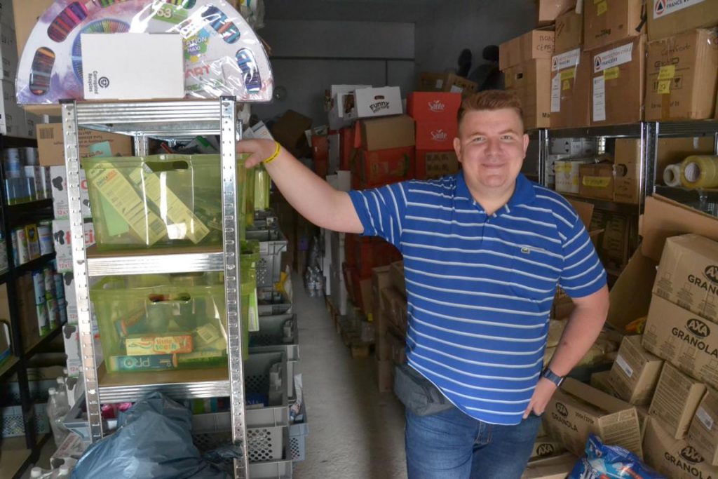 Координатор складу луцького хабу СпівДія Дем'ян Петрик