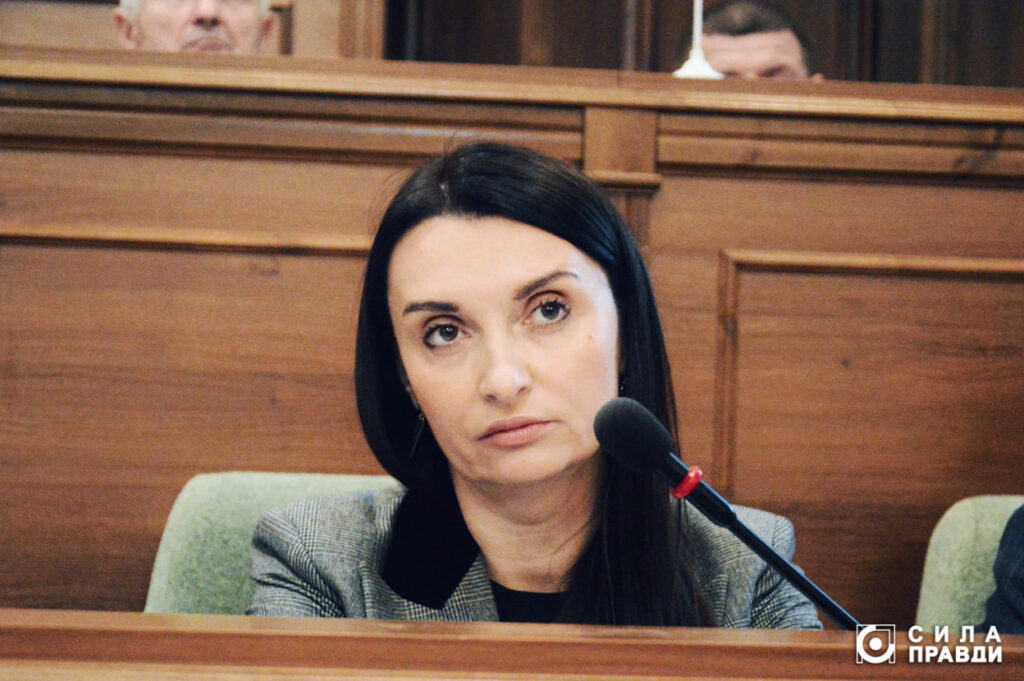 Юлія Вусенко, депутатка Волиньоблради від "Європейської солідарності"