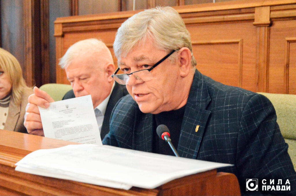 Анатолій Вітів не підтримав кандидатуру Сергія Єфіменка.