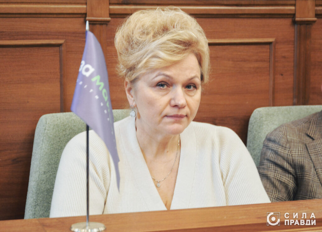 Горавська Ірина Іванівна депутат Волинської обласної ради