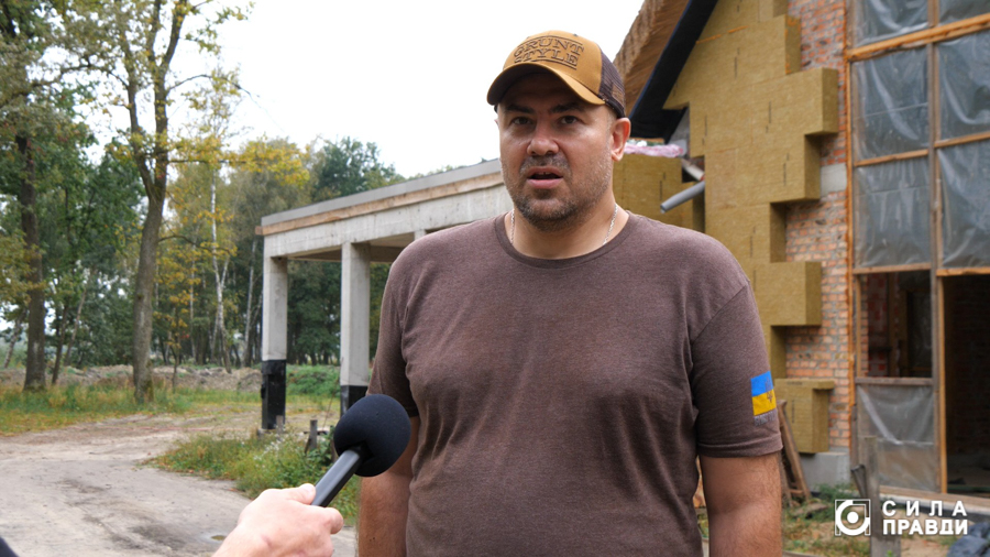 Голова ГО «Захист та справедливість» і військовослужбовець Олександр Громов