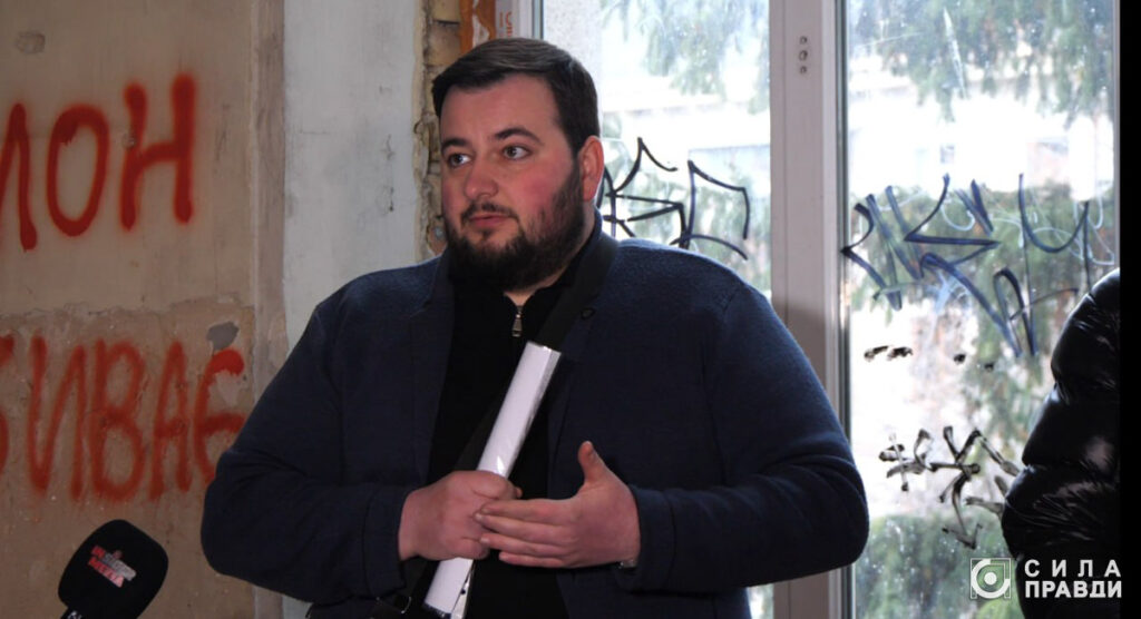Юрисконсульт компанії-підрядника «Вельт Капітал» Назарій Жеребецький